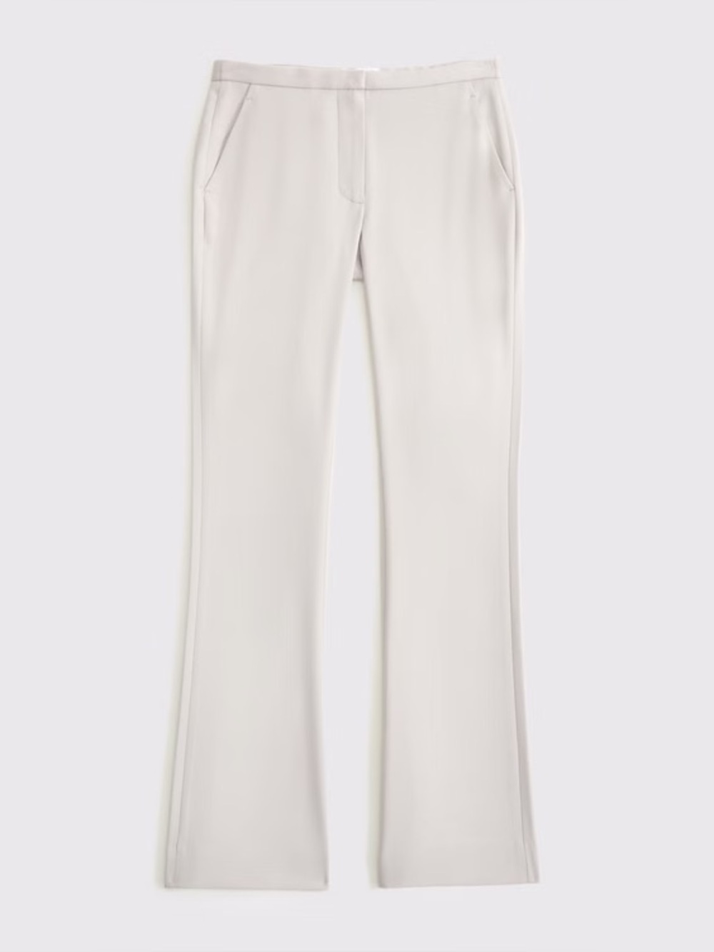 Low rise tailored pants
